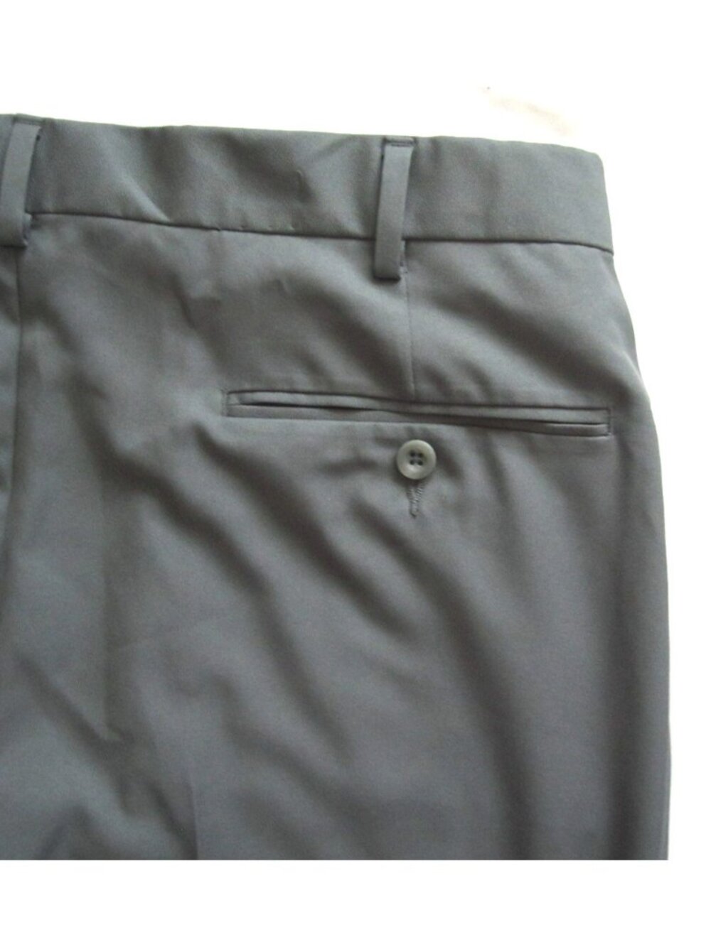 Jos. A. Bank Mens Gray Dress Pants Polyester 36 x 29 Traveler Collection (MP641)